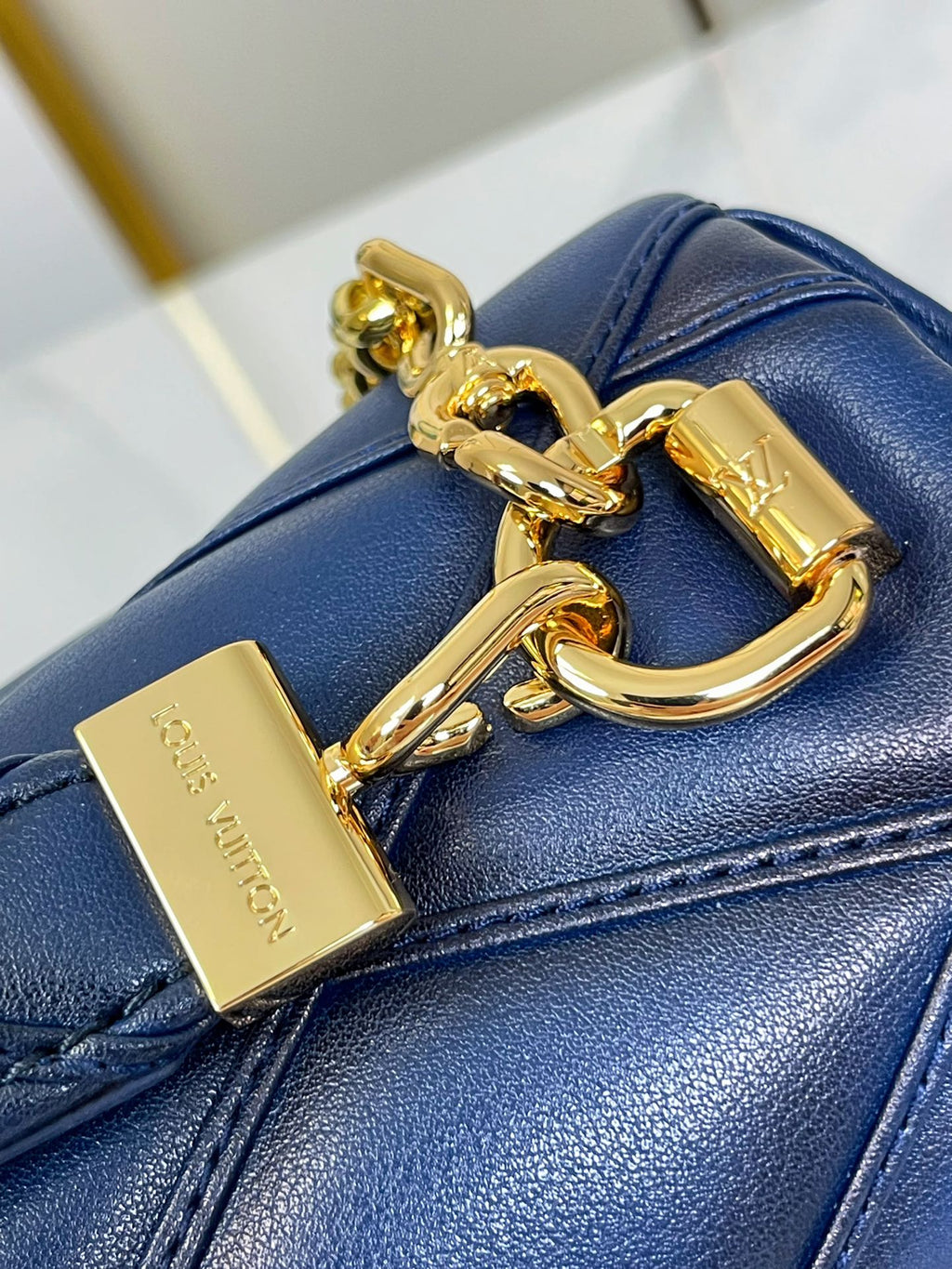 LOUIS VUITTON GO-14 MM 23 BLUE MARINE