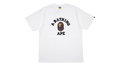 Bape A Bathing Ape College White Tee