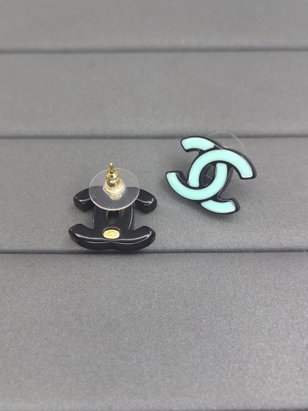 18K Classic Blue  Chanel Earrings