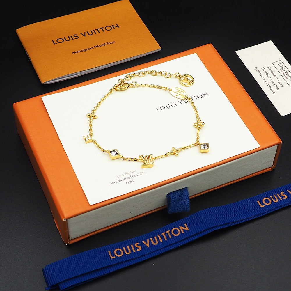 18K Louis Vuitton In The Sky Bracelet